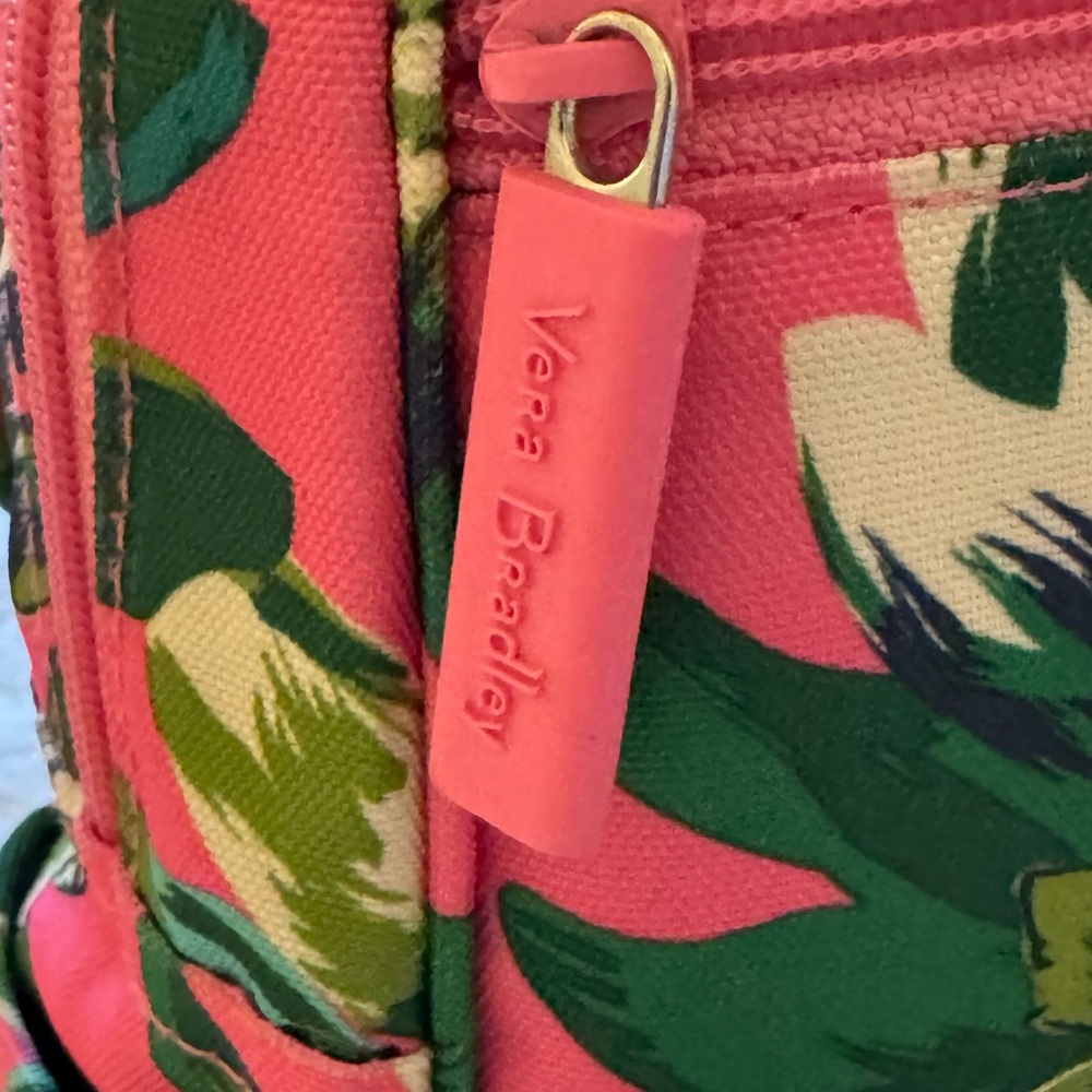 Vera Bradley Lighten Up Tropical Paradise Backpack Purse - Picture 9 of 14